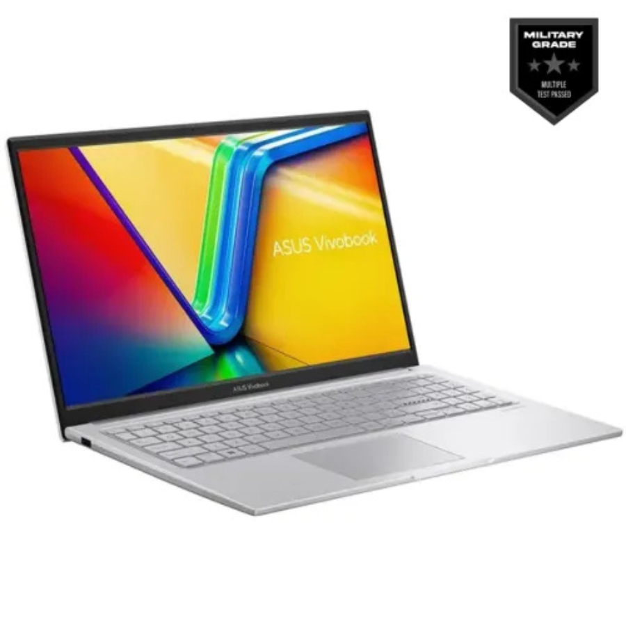 ASUS VIVOBOOK 15, A1504VA-120U, INTEL CORE 5, (A1504VA-BQ387W), , 16GB DDR4 RAM (8GB ON BOARD), 512GB PCIe G4 SSD, 15.6 INCH FHD, WITH FINGER, MILITARY GRADE, WIFI6, WIN 11 LAPTOP